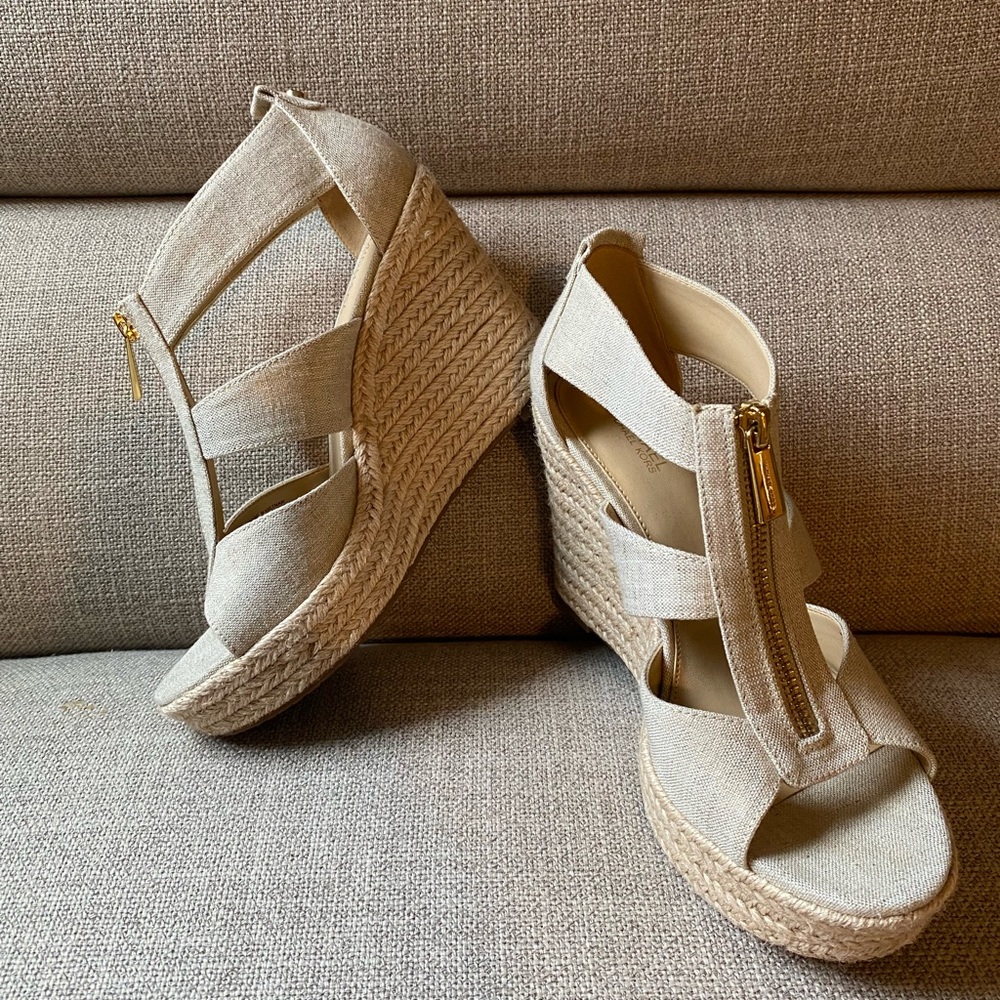 Michael Kors Summer Espadrille Wedges